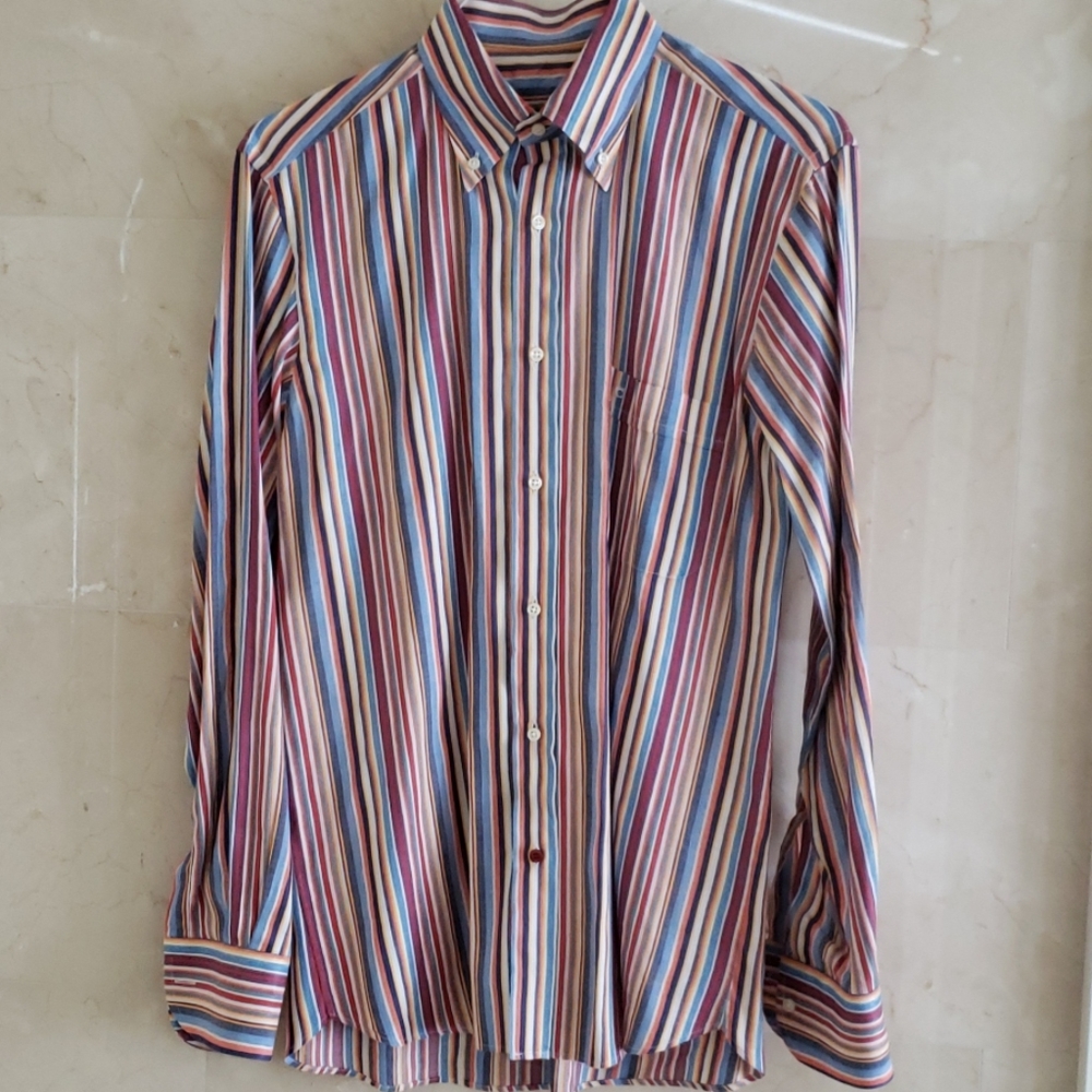 MEN'S CARREL ITALIAN BUTTON DOWN DRESS SHIRT